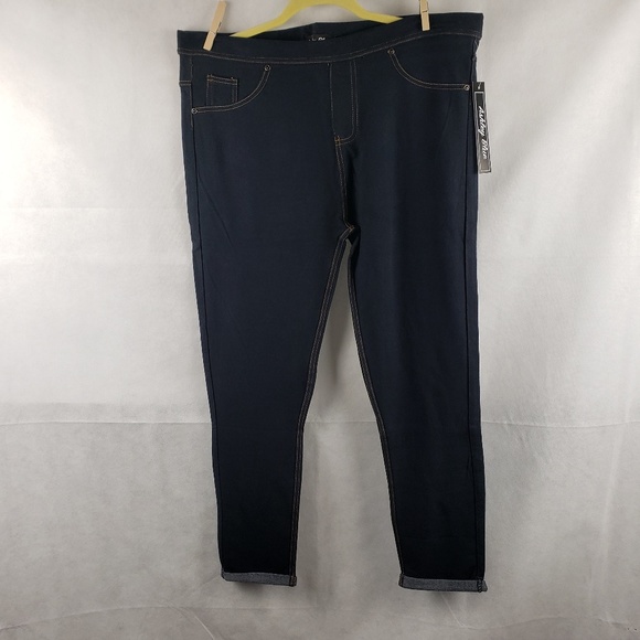 ashley blue jeggings